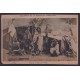 FAMILIA DE INDIOS PAMPAS ANTIGUA TARJETA POSTAL RARA
